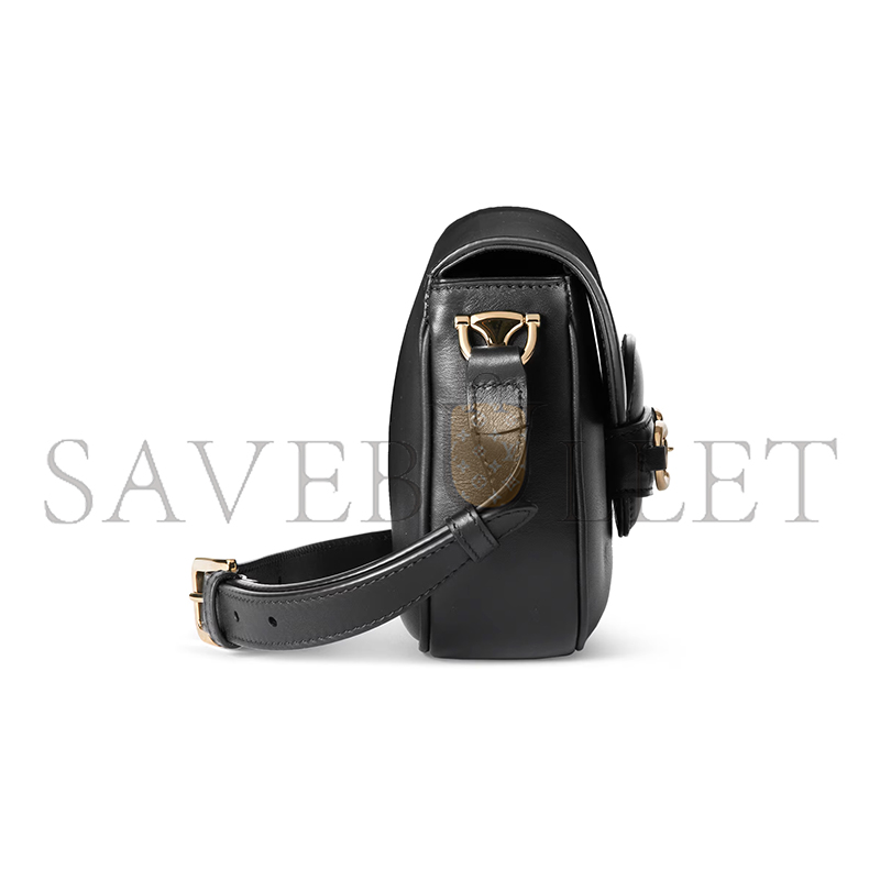 G*u*i horsebit 1955 soft small shoulder bag 815205 (20*14.5*5cm)